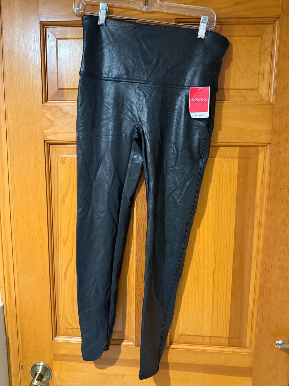 Spanx Faux Leather Legging XL